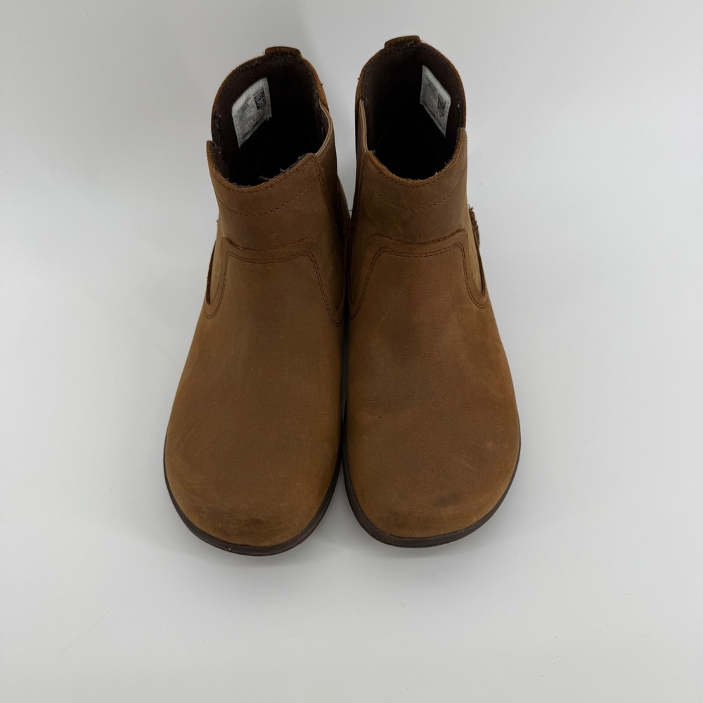 Merrell Andover Bluff Waterproof Leather Ankle Boots Espresso Brown J95328